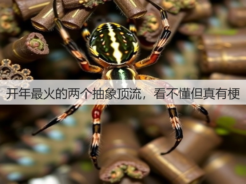 开年最火的两个抽象顶流，看不懂但真有梗(图2)