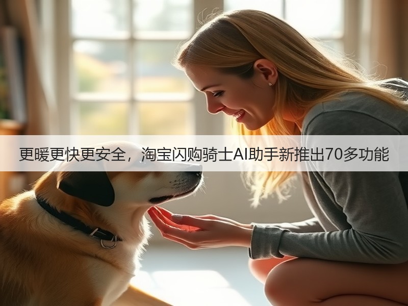 更暖更快更安全，淘宝闪购骑士AI助手新推出70多功能(图3)