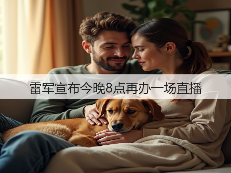 雷军宣布今晚8点再办一场直播(图3)