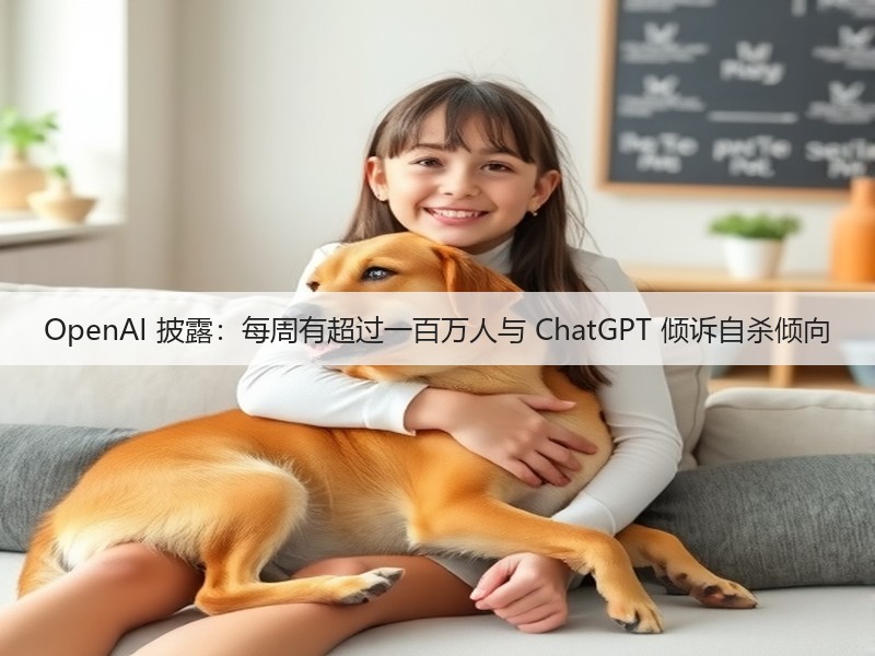 OpenAI 披露：每周有超过一百万人与 ChatGPT 倾诉自杀倾向(图3)