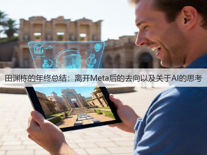 田渊栋的年终总结:离开Meta后的去向以及关于AI的思考(图2) 田渊栋的年终总结:离开Meta后的去向以及关于AI的思考(图2)