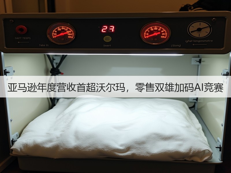 亚马逊年度营收首超沃尔玛，零售双雄加码AI竞赛(图3)