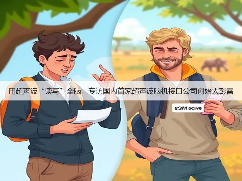 用超声波“读写”全脑:专访国内首家超声波脑机接口公司创始人彭雷(图3) 用超声波“读写”全脑:专访国内首家超声波脑机接口公司创始人彭雷(图3)