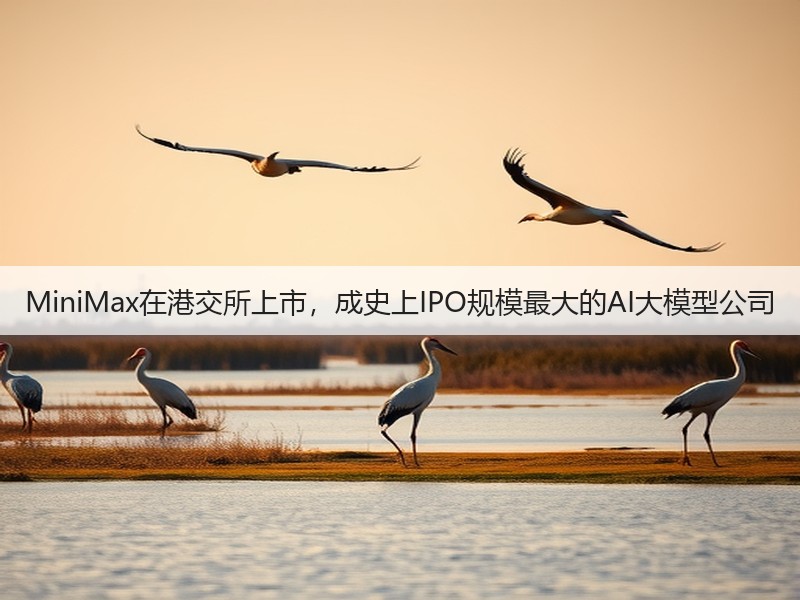 MiniMax在港交所上市,成史上IPO规模最大的AI大模型公司(图2) MiniMax在港交所上市,成史上IPO规模最大的AI大模型公司(图2)