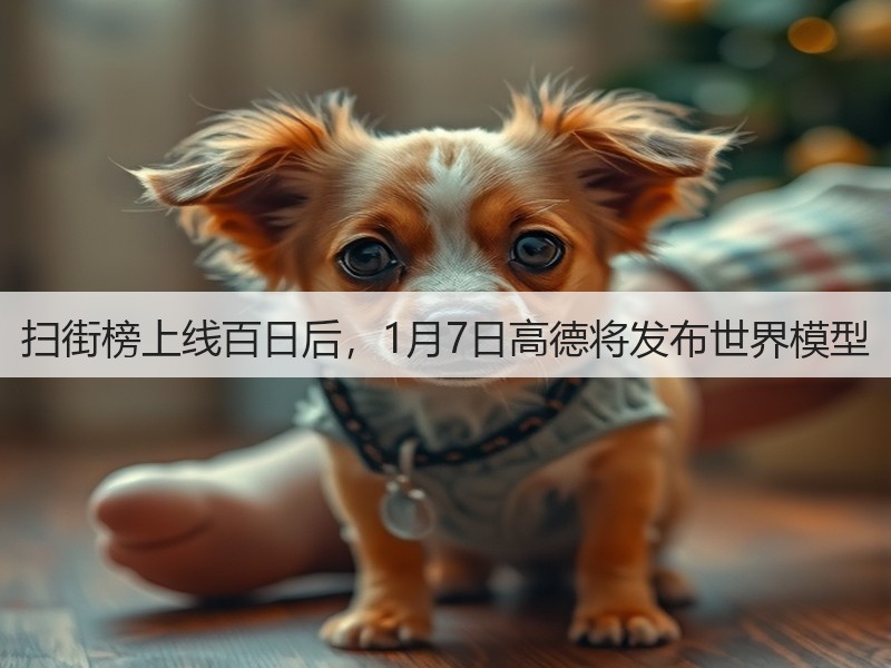 扫街榜上线百日后，1月7日高德将发布世界模型(图2)