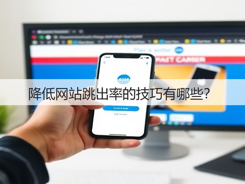 降低网站跳出率的技巧有哪些？(图2)