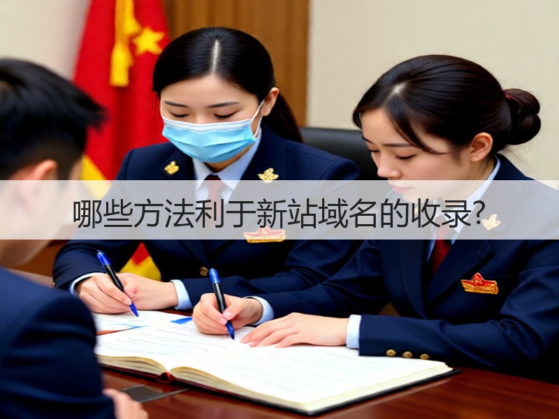 哪些方法利于新站域名的收录?(图1) 哪些方法利于新站域名的收录?(图1)
