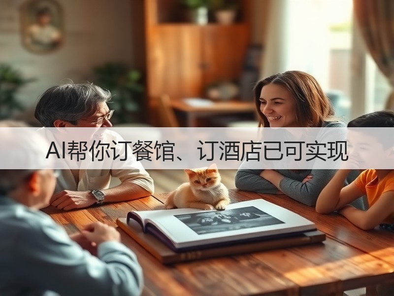 AI帮你订餐馆、订酒店已可实现(图2) AI帮你订餐馆、订酒店已可实现(图2)