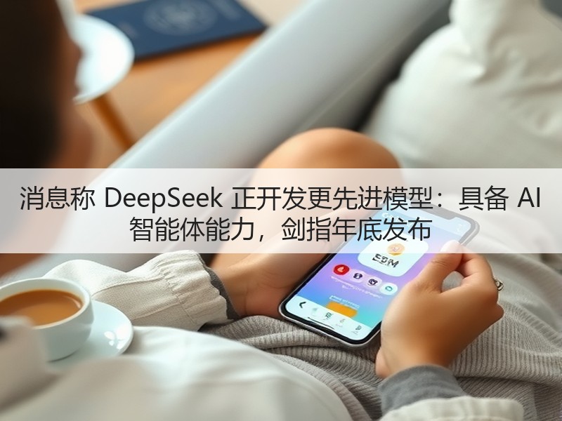 消息称 DeepSeek 正开发更先进模型:具备 AI 智能体能力,剑指年底发布(图3) 消息称 DeepSeek 正开发更先进模型:具备 AI 智能体能力,剑指年底发布(图3)