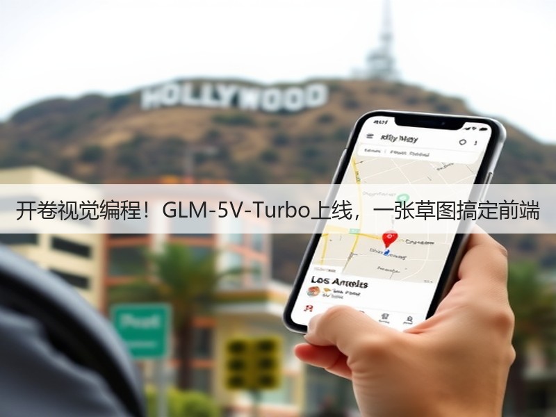开卷视觉编程!GLM-5V-Turbo上线,一张草图搞定前端(图3) 开卷视觉编程!GLM-5V-Turbo上线,一张草图搞定前端(图3)