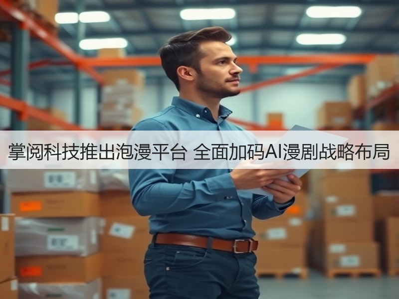 掌阅科技推出泡漫平台 全面加码AI漫剧战略布局(图2)