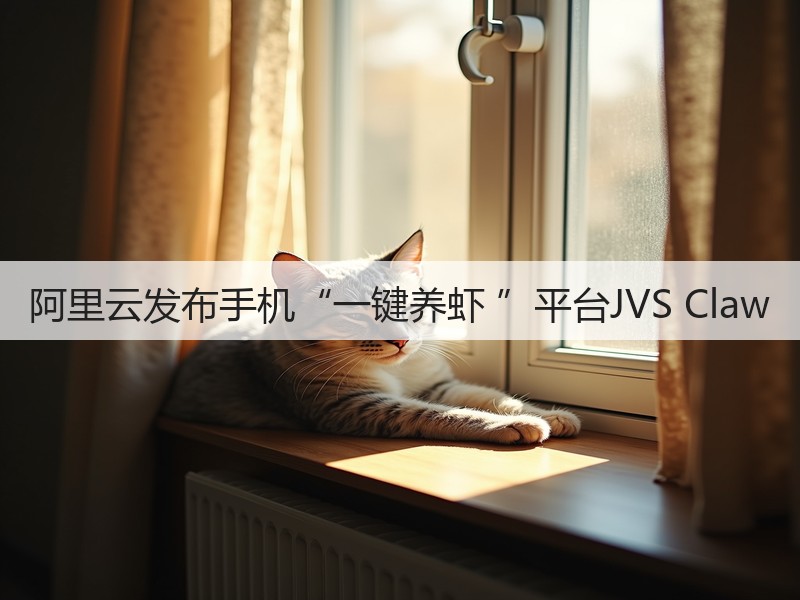 阿里云发布手机“一键养虾 ”平台JVS Claw(图2)