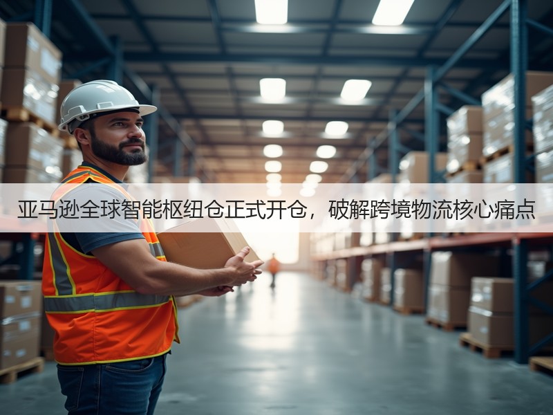 亚马逊全球智能枢纽仓正式开仓,破解跨境物流核心痛点(图3) 亚马逊全球智能枢纽仓正式开仓,破解跨境物流核心痛点(图3)
