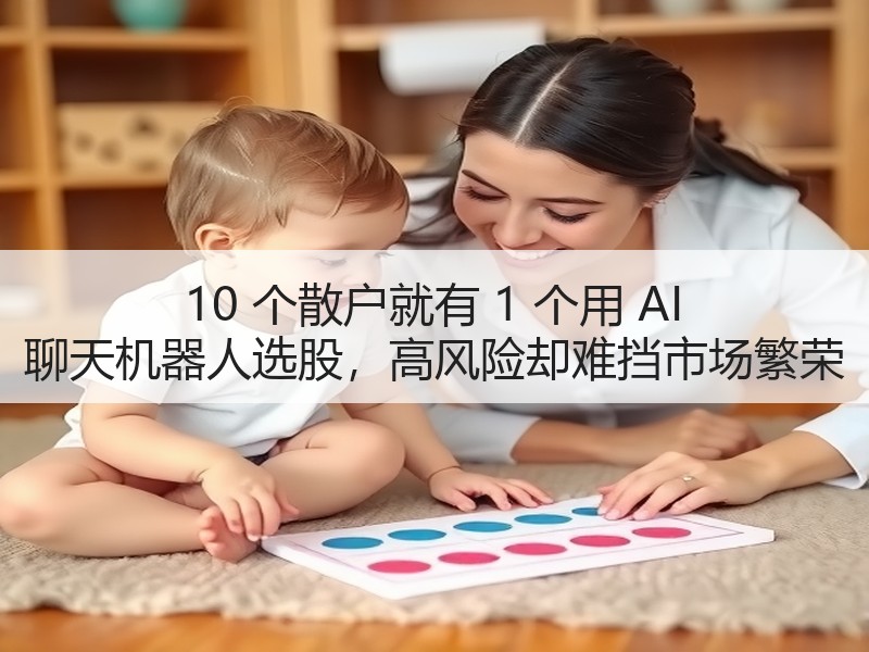 10 个散户就有 1 个用 AI 聊天机器人选股，高风险却难挡市场繁荣