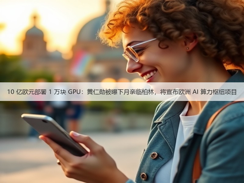 10 亿欧元部署 1 万块 GPU:黄仁勋被曝下月亲临柏林,将宣布欧洲 AI 算力枢纽项目(图3) 10 亿欧元部署 1 万块 GPU:黄仁勋被曝下月亲临柏林,将宣布欧洲 AI 算力枢纽项目(图3)