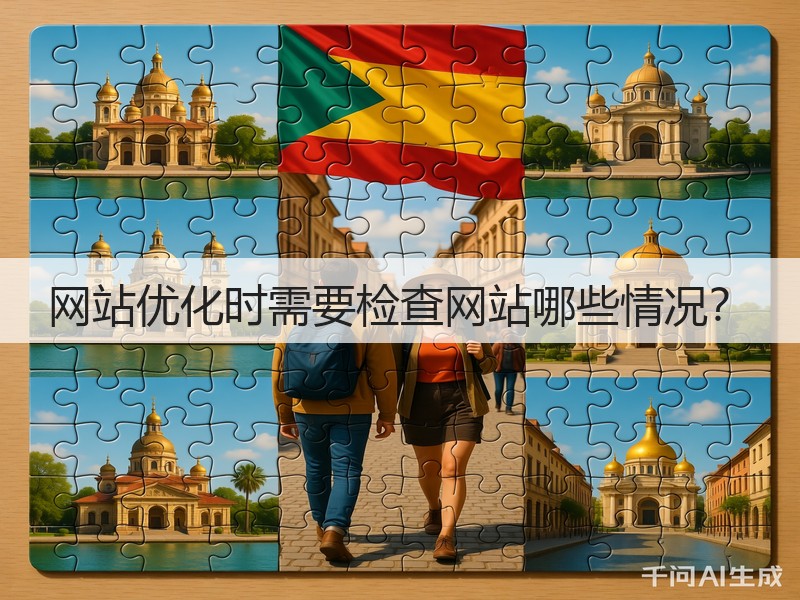 网站优化时需要检查网站哪些情况？(图1)