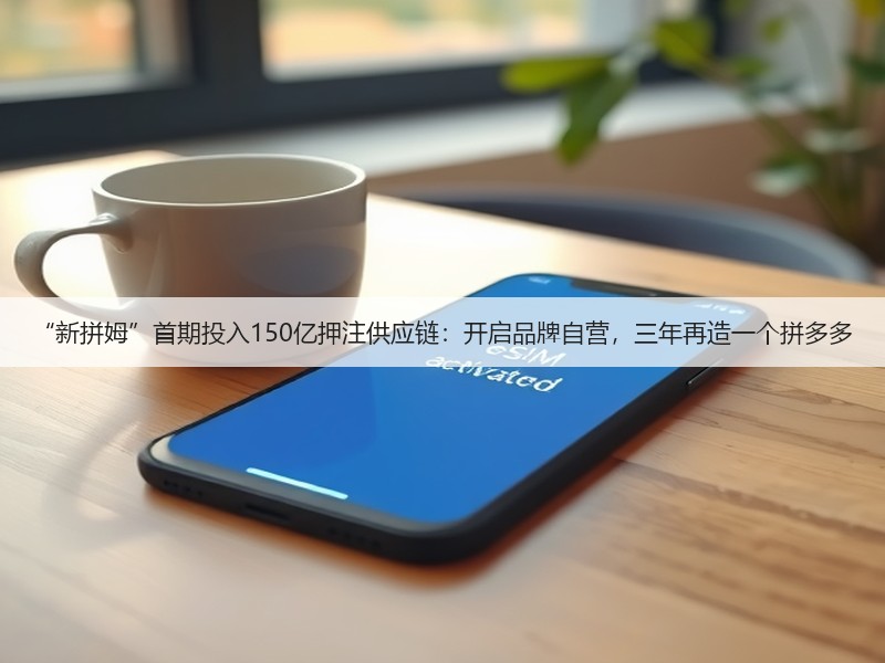 “新拼姆”首期投入150亿押注供应链：开启品牌自营，三年再造一个拼多多(图2)