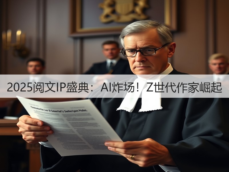 2025阅文IP盛典:AI炸场!Z世代作家崛起(图2) 2025阅文IP盛典:AI炸场!Z世代作家崛起(图2)