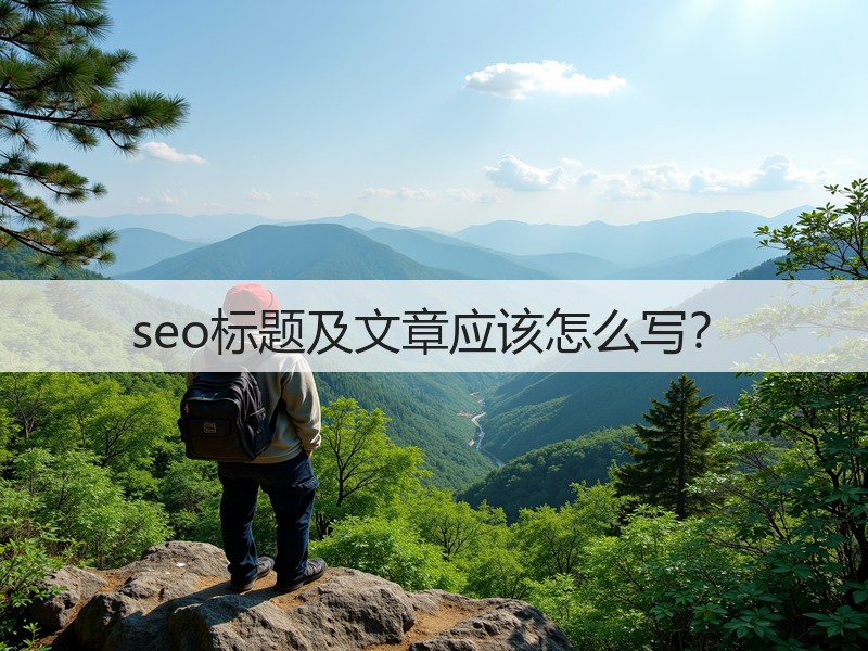 seo标题及文章应该怎么写?(图3) seo标题及文章应该怎么写?(图3)