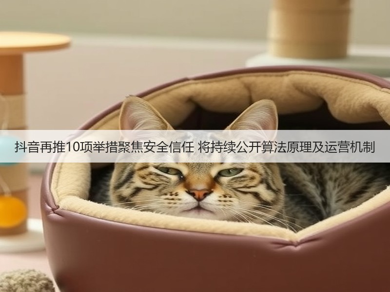 抖音再推10项举措聚焦安全信任 将持续公开算法原理及运营机制(图2) 抖音再推10项举措聚焦安全信任 将持续公开算法原理及运营机制(图2)