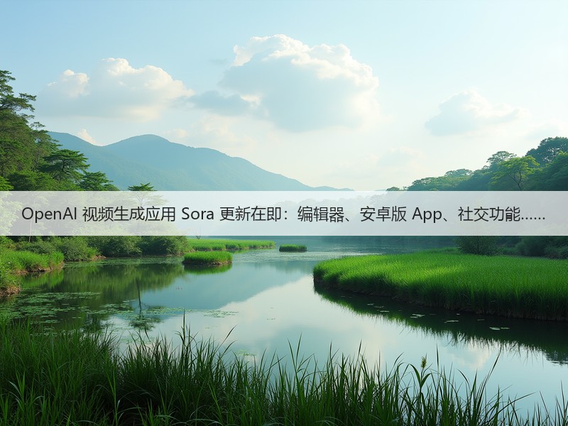OpenAI 视频生成应用 Sora 更新在即:编辑器、安卓版 App、社交功能……(图3) OpenAI 视频生成应用 Sora 更新在即:编辑器、安卓版 App、社交功能……(图3)