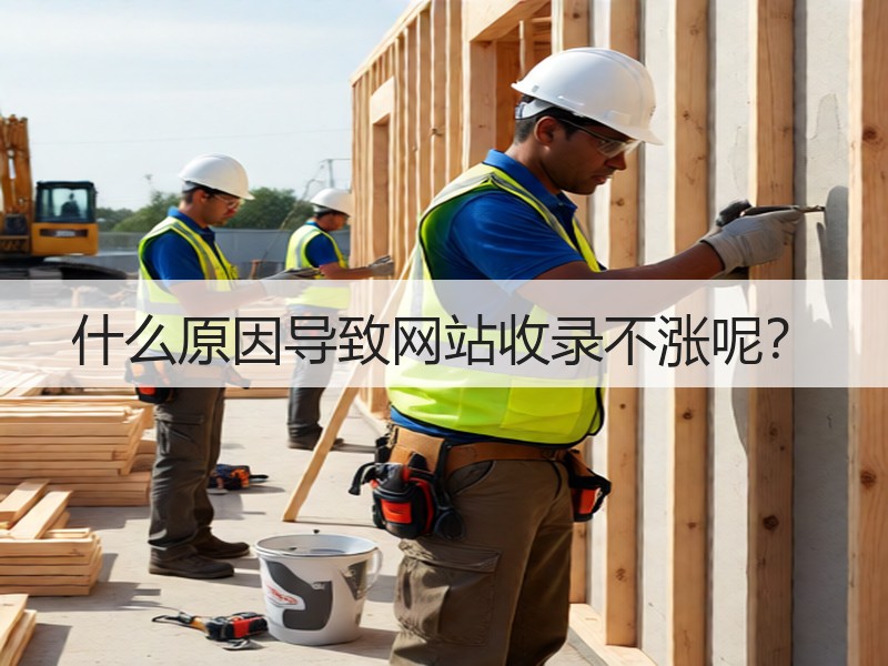 什么原因导致网站收录不涨呢？