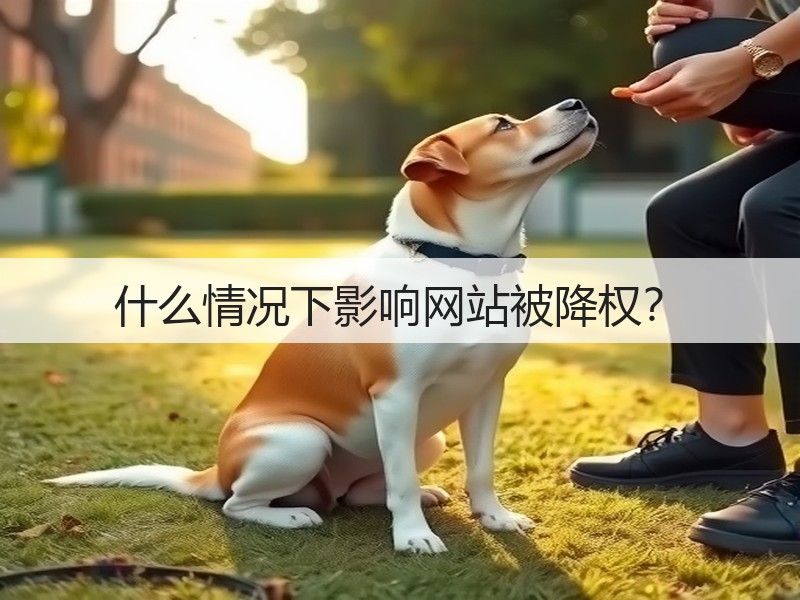 什么情况下影响网站被降权？(图3)