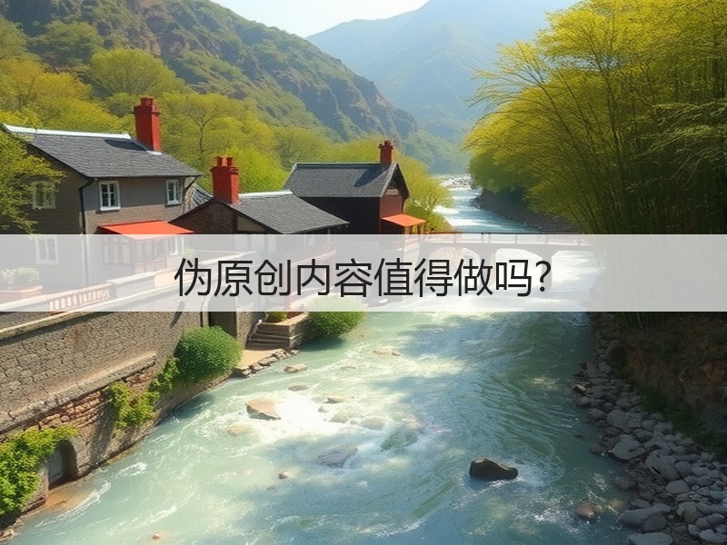 伪原创内容值得做吗?(图2)