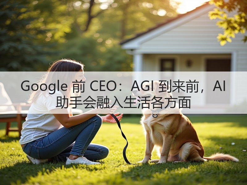 Google 前 CEO:AGI 到来前,AI 助手会融入生活各方面(图3) Google 前 CEO:AGI 到来前,AI 助手会融入生活各方面(图3)