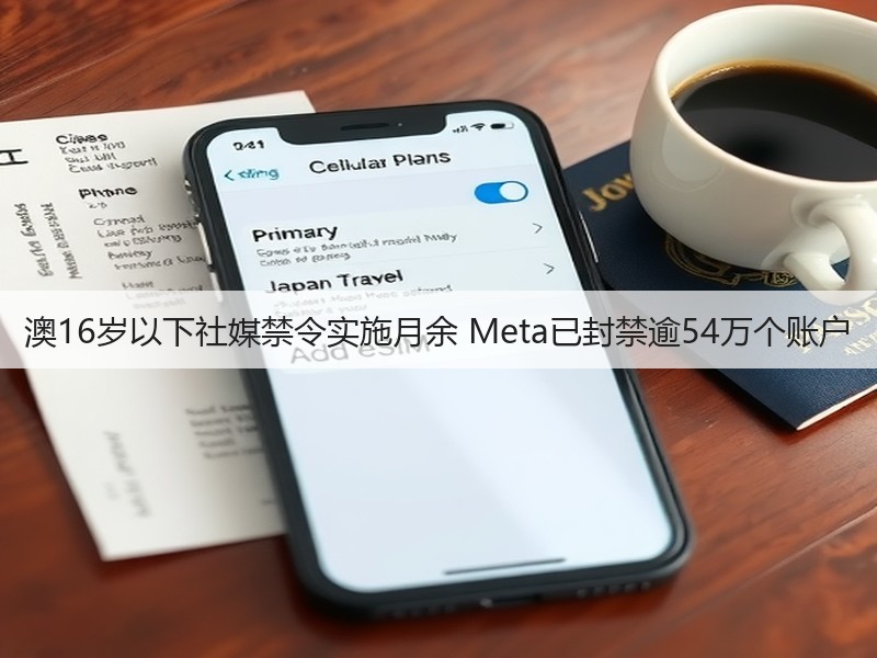 澳16岁以下社媒禁令实施月余 Meta已封禁逾54万个账户(图2)