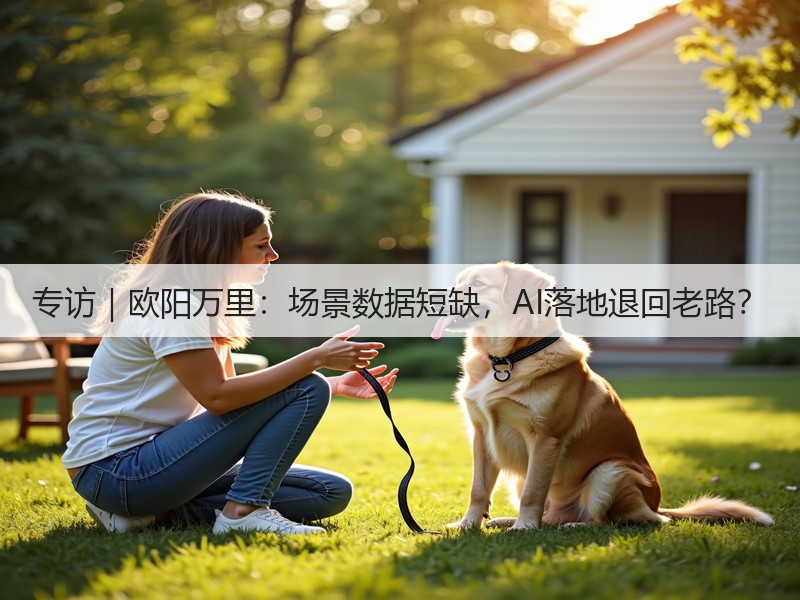 专访|欧阳万里:场景数据短缺,AI落地退回老路?(图3) 专访|欧阳万里:场景数据短缺,AI落地退回老路?(图3)