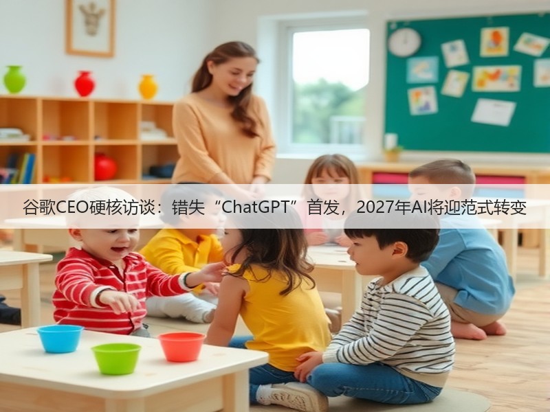 谷歌CEO硬核访谈:错失“ChatGPT”首发,2027年AI将迎范式转变(图2) 谷歌CEO硬核访谈:错失“ChatGPT”首发,2027年AI将迎范式转变(图2)