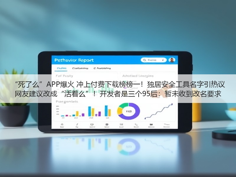 “死了么”APP爆火 冲上付费下载榜榜一！独居安全工具名字引热议 网友建议改成“活着么”！开发者是三个95后：暂未收到改名要求(图3)