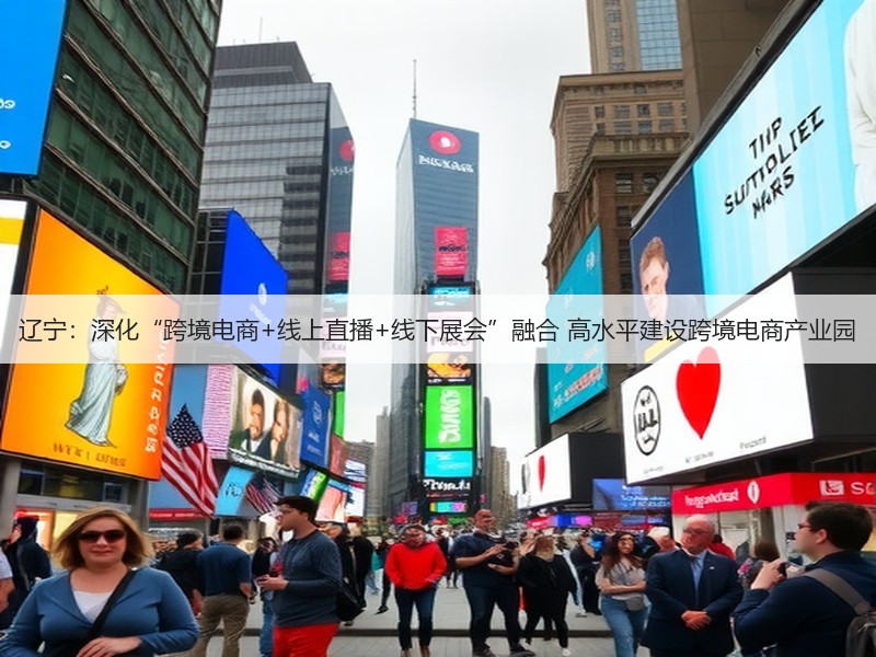 辽宁：深化“跨境电商+线上直播+线下展会”融合 高水平建设跨境电商产业园(图3)