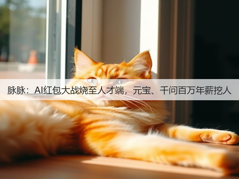 脉脉：AI红包大战烧至人才端，元宝、千问百万年薪挖人(图3)