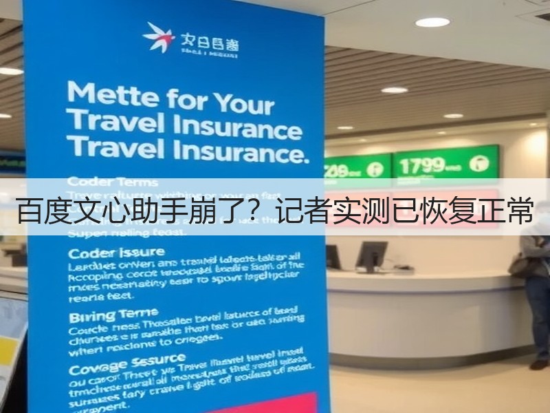 百度文心助手崩了?记者实测已恢复正常(图2) 百度文心助手崩了?记者实测已恢复正常(图2)