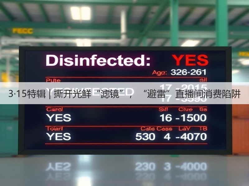 3·15特辑 | 撕开光鲜“滤镜”，“避雷”直播间消费陷阱(图3)