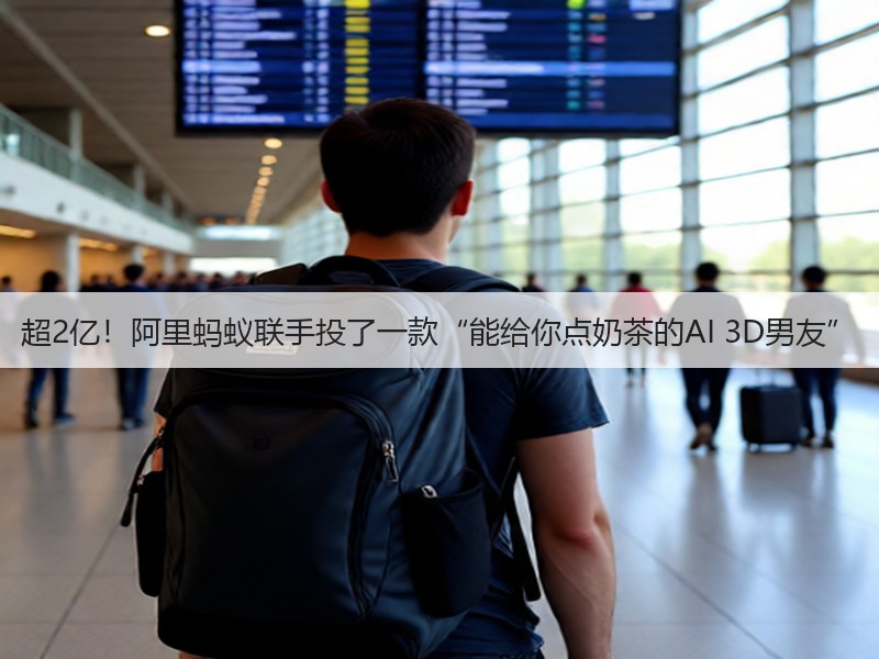 超2亿!阿里蚂蚁联手投了一款“能给你点奶茶的AI 3D男友”(图3) 超2亿!阿里蚂蚁联手投了一款“能给你点奶茶的AI 3D男友”(图3)