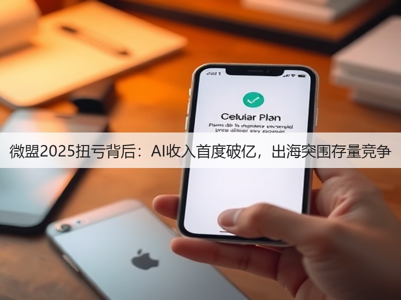 微盟2025扭亏背后:AI收入首度破亿,出海突围存量竞争(图2) 微盟2025扭亏背后:AI收入首度破亿,出海突围存量竞争(图2)