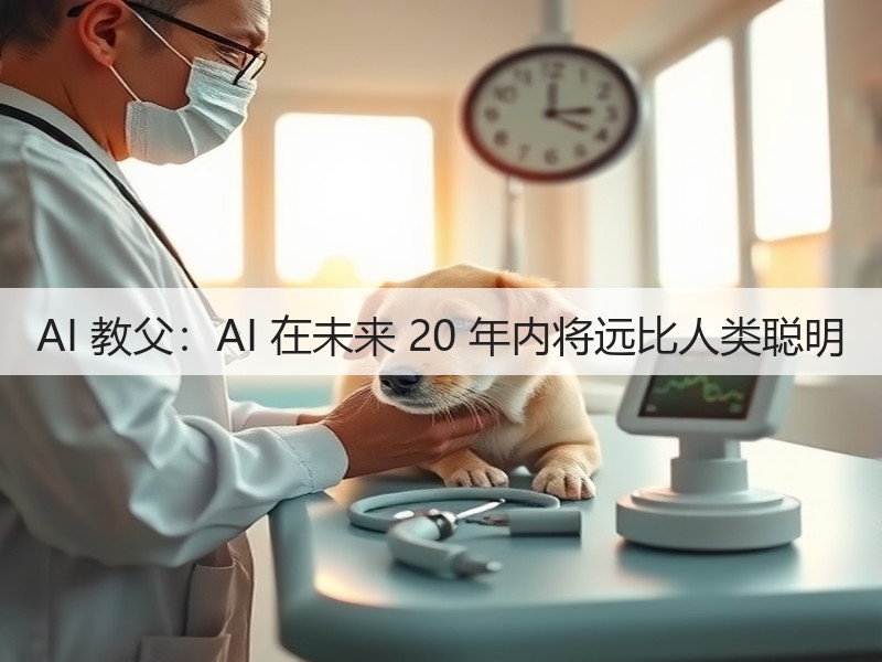 AI 教父:AI 在未来 20 年内将远比人类聪明(图1) AI 教父:AI 在未来 20 年内将远比人类聪明(图1)