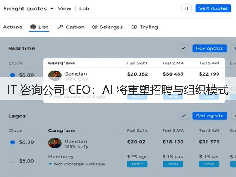 IT 咨询公司 CEO：AI 将重塑招聘与组织模式(图2)