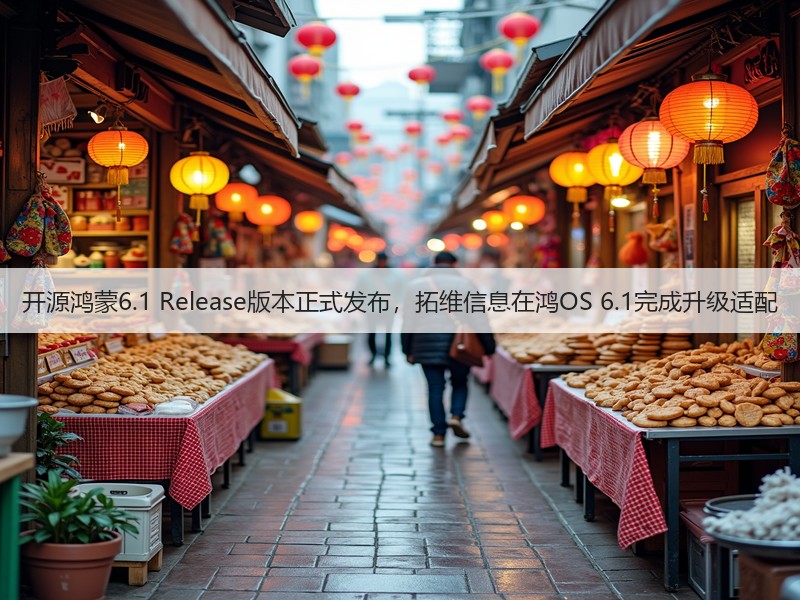 开源鸿蒙6.1 Release版本正式发布，拓维信息在鸿OS 6.1完成升级适配(图3)