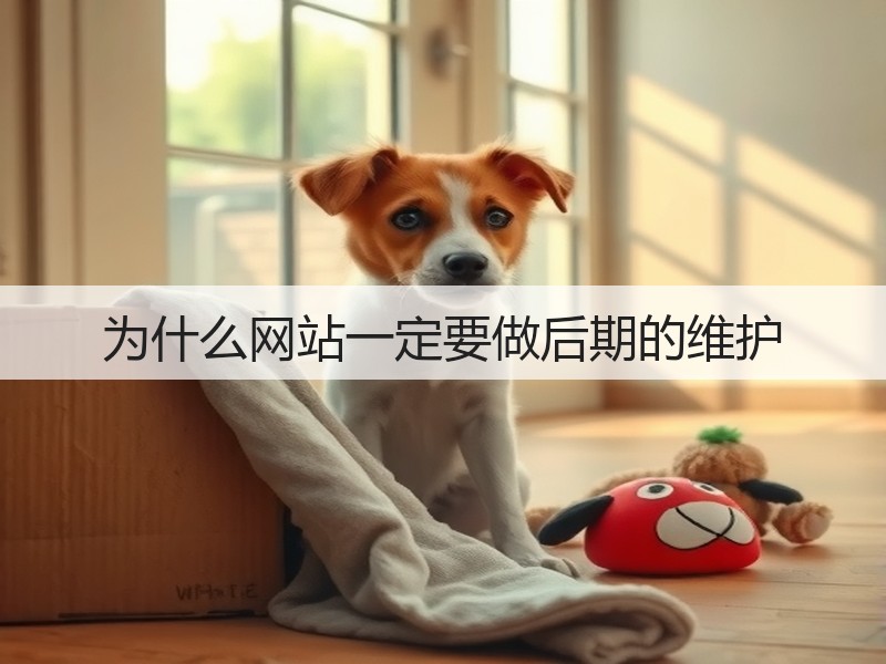为什么网站一定要做后期的维护(图1) 为什么网站一定要做后期的维护(图1)