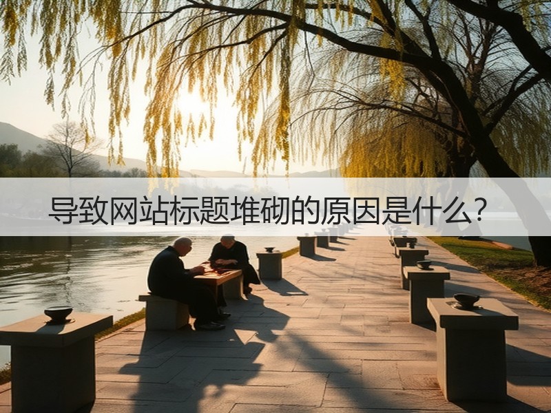 导致网站标题堆砌的原因是什么?(图3) 导致网站标题堆砌的原因是什么?(图3)
