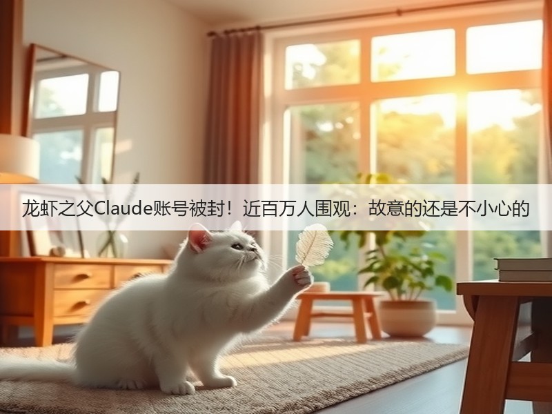 龙虾之父Claude账号被封！近百万人围观：故意的还是不小心的(图2)