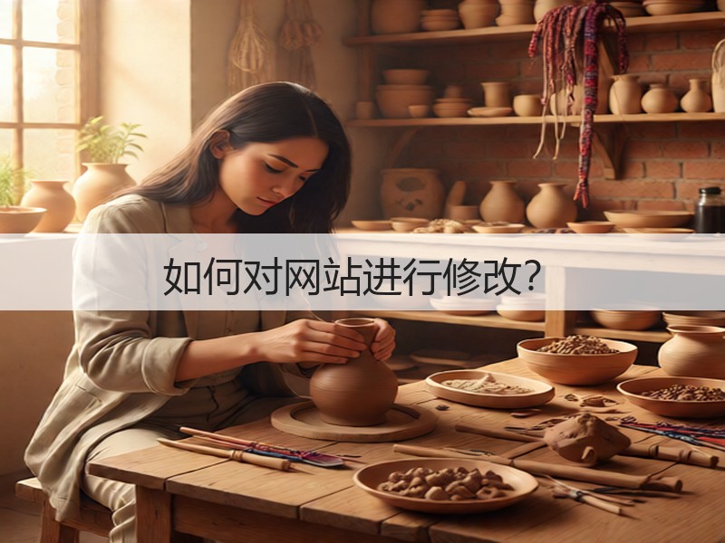 如何对网站进行修改？(图3)