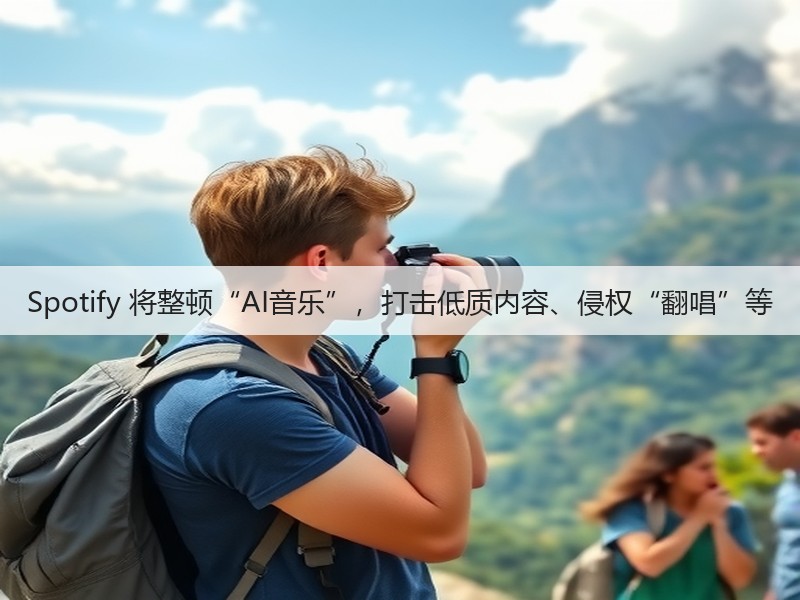Spotify 将整顿“AI音乐”,打击低质内容、侵权“翻唱”等(图3) Spotify 将整顿“AI音乐”,打击低质内容、侵权“翻唱”等(图3)
