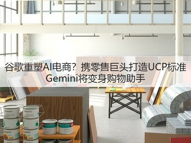 谷歌重塑AI电商?携零售巨头打造UCP标准 Gemini将变身购物助手(图2) 谷歌重塑AI电商?携零售巨头打造UCP标准 Gemini将变身购物助手(图2)