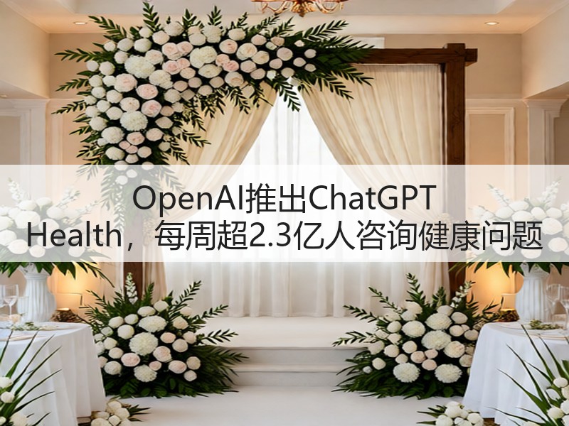OpenAI推出ChatGPT Health,每周超2.3亿人咨询健康问题(图2) OpenAI推出ChatGPT Health,每周超2.3亿人咨询健康问题(图2)