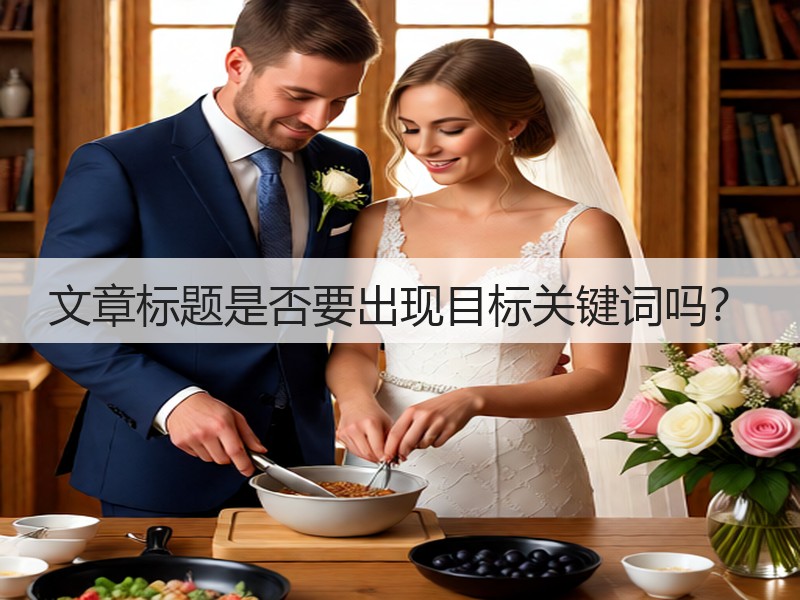 文章标题是否要出现目标关键词吗？(图3)